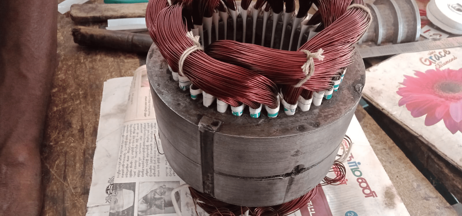 dc motor rewinding  services in trichy